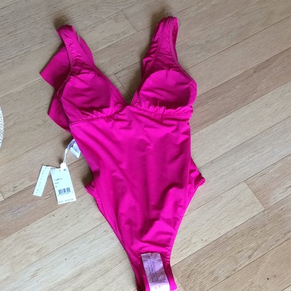 Trina Turk NWT fushia one piece - Picture 7 of 10